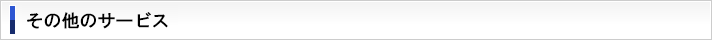 その他のサービス